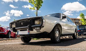 Renault 15 TL blanche
