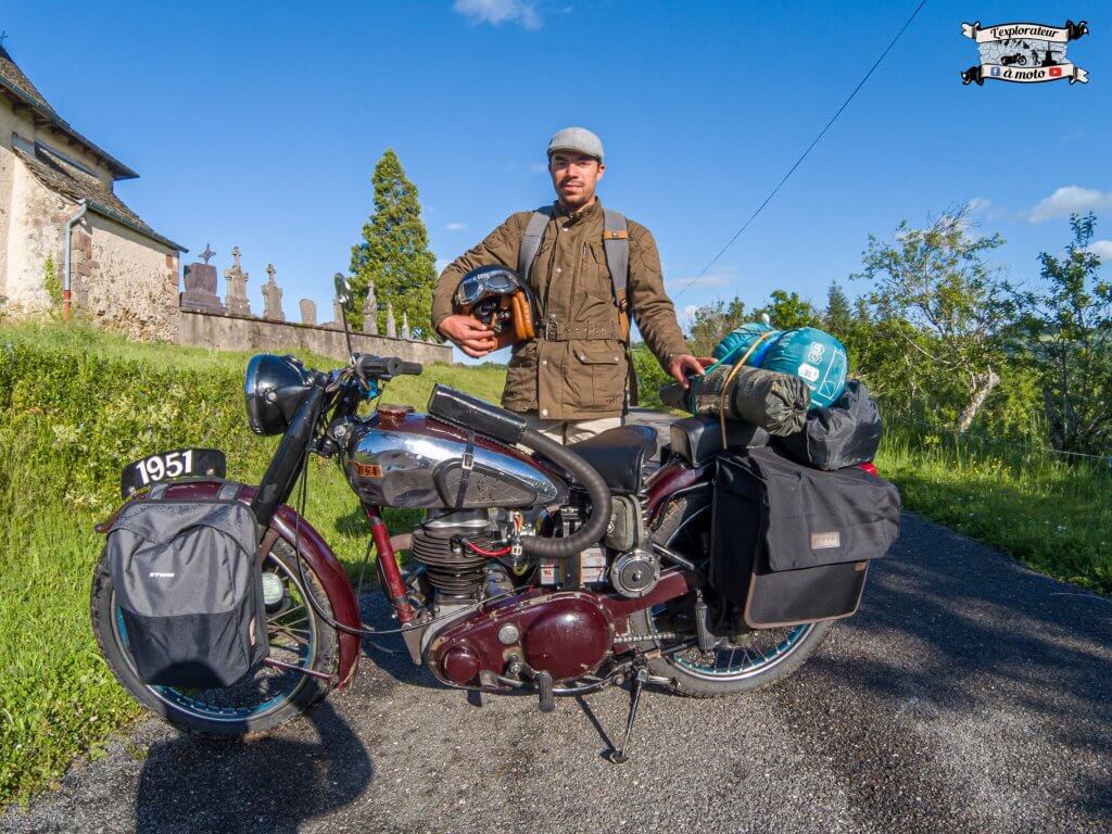 Quentin L'explorateur a moto